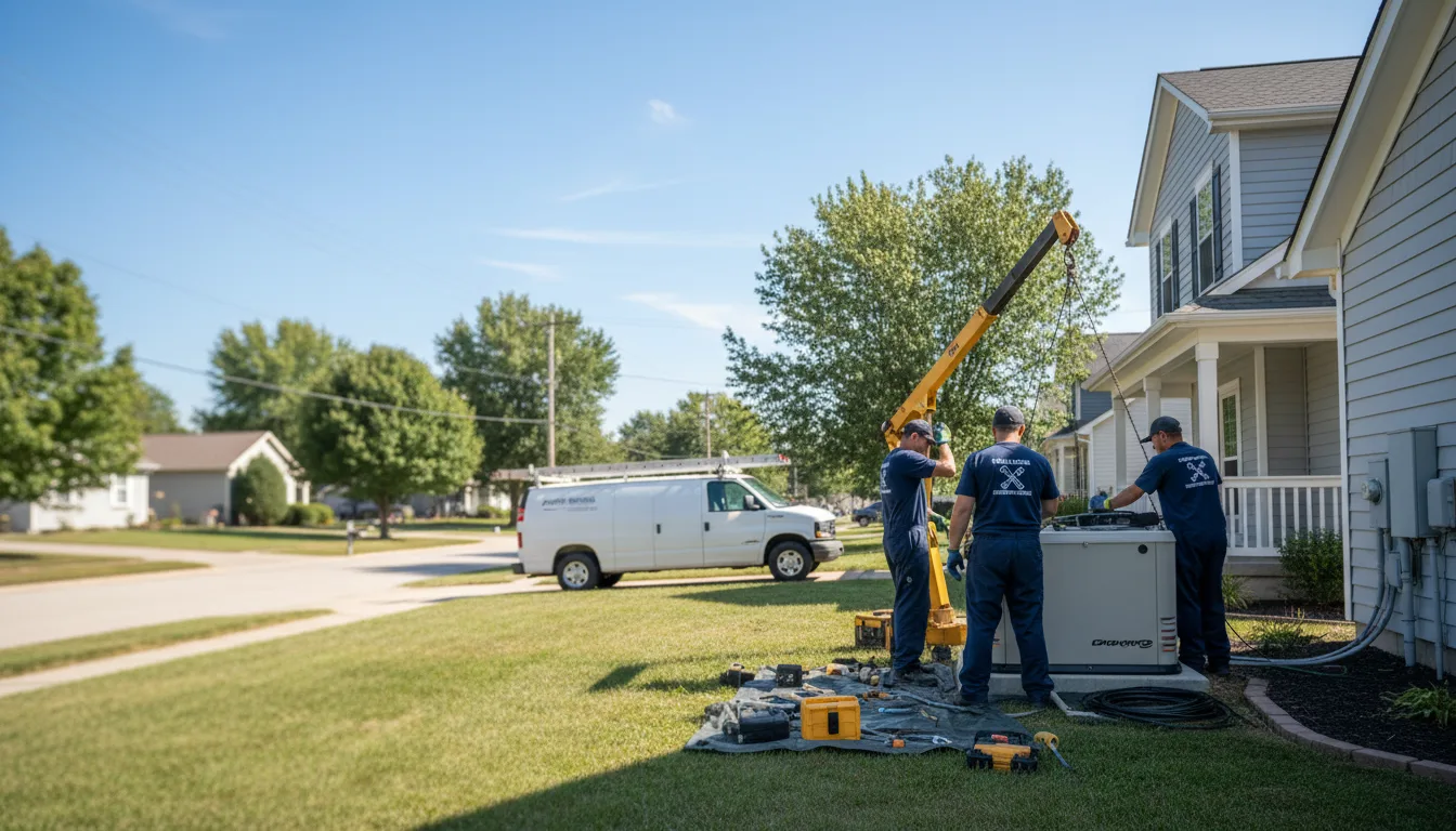 Generator Installation in Webberville, MI near me